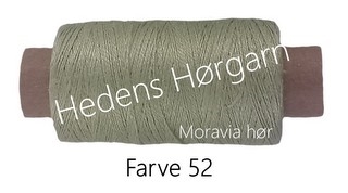 Moravia Hør 40/2 farve 52 Kaki grøn